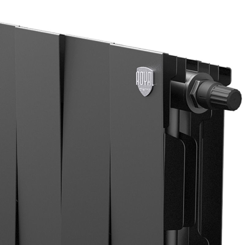 Радиатор Royal Thermo PianoForte 200 /Noir Sable НС-1346008, 16 секций, VDR 