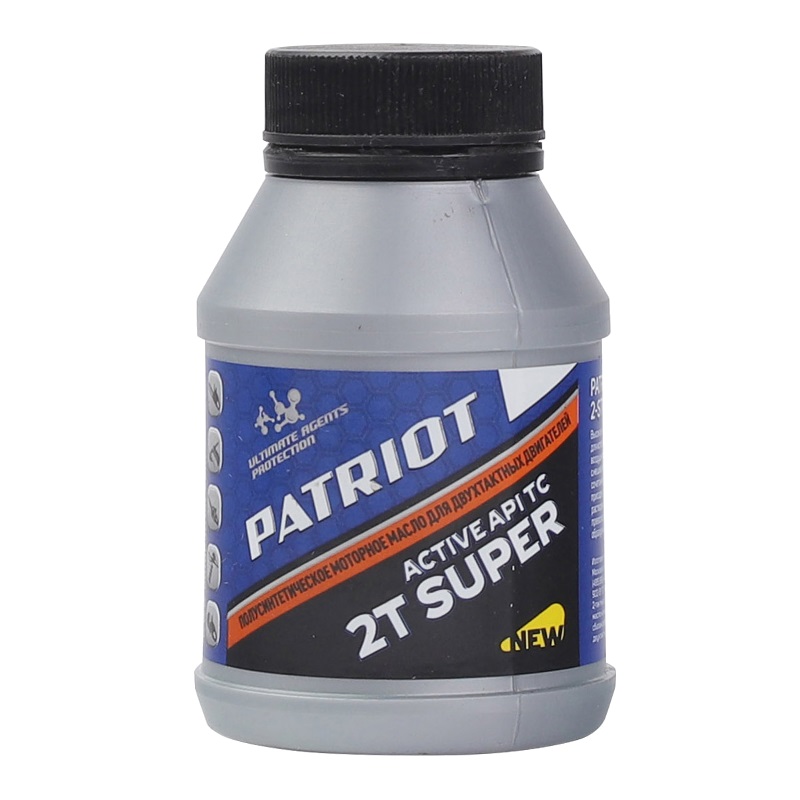 Масло полусинтетическое Patriot Super Active 2T 100 мл 850030634 в Ярославле