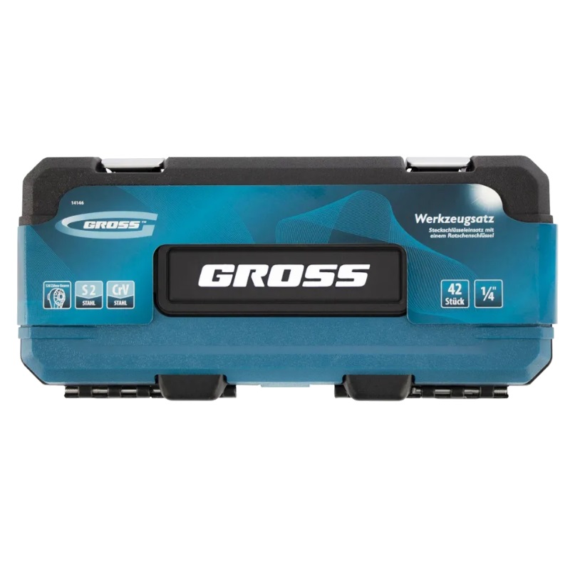 Набор инструментов Gross 14146 (1/4", CrV, 120 зубьев, 42 предмета) в Твери