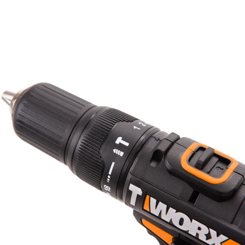 Дрель-шуруповерт WORX WX371.1 ударная аккумуляторная  2Ач x2, кейс в Иваново