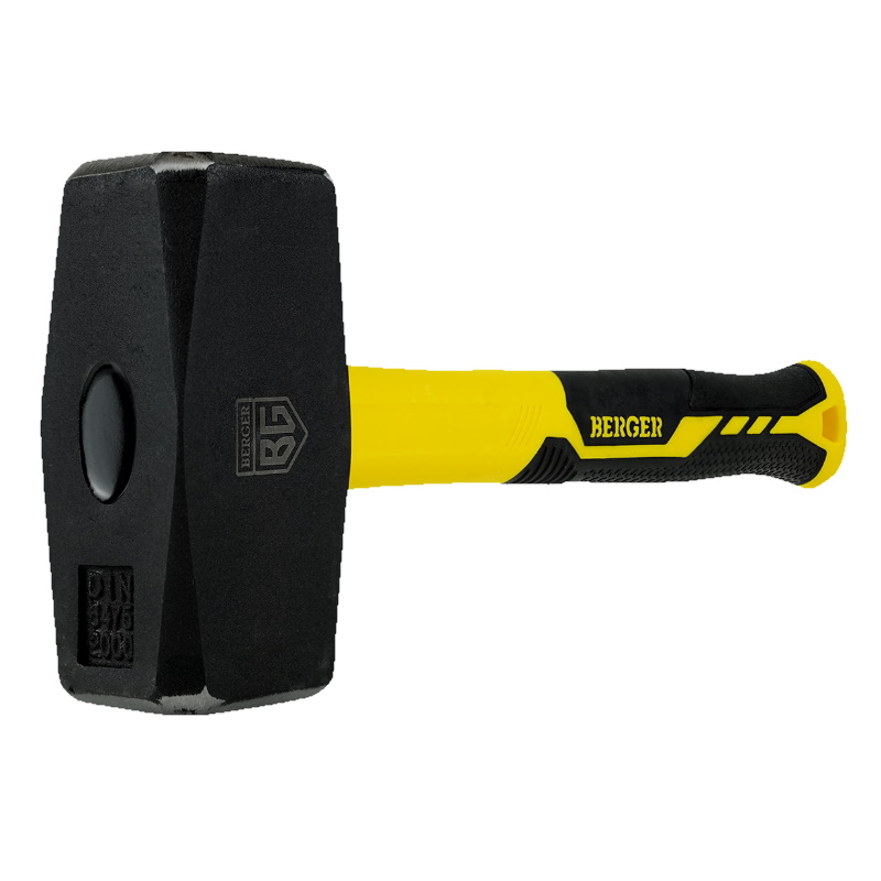 Кувалда кованая Berger BG1518 2000 г фиберглассовая рукоятка 1653₽