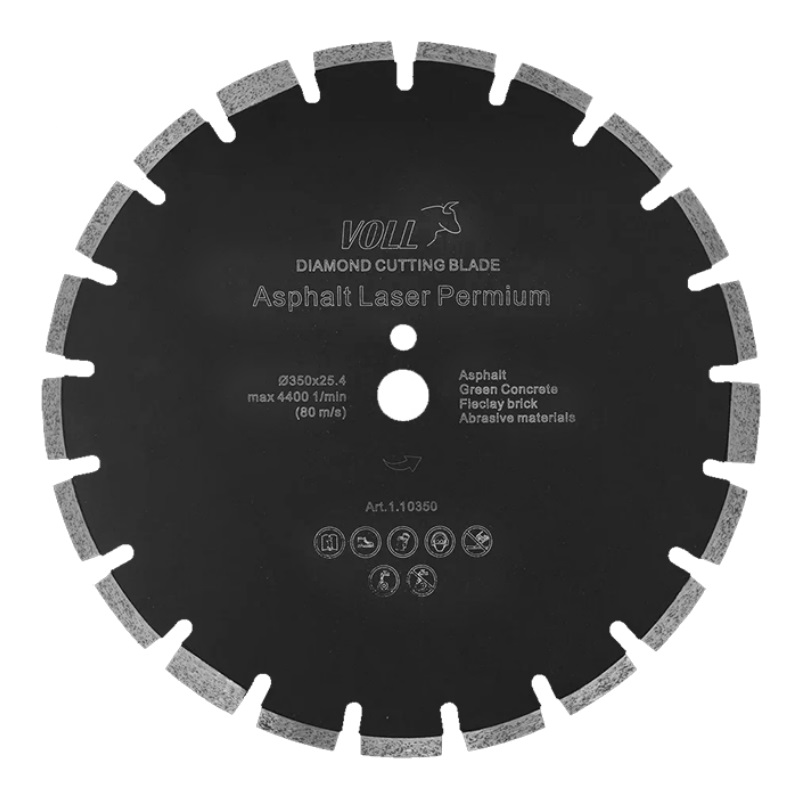 Алмазный диск Voll Asphalt Laser PREMIUM 1.10350, 350x25.4 мм
