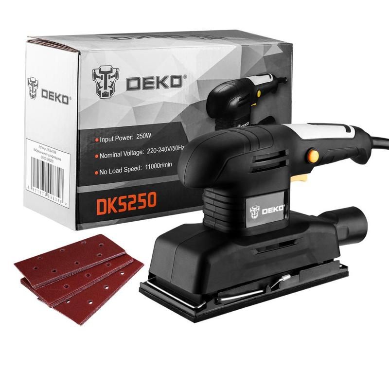 Вибрационная шлифовальная машина Deko DKS250 063-4199 в Ярославле