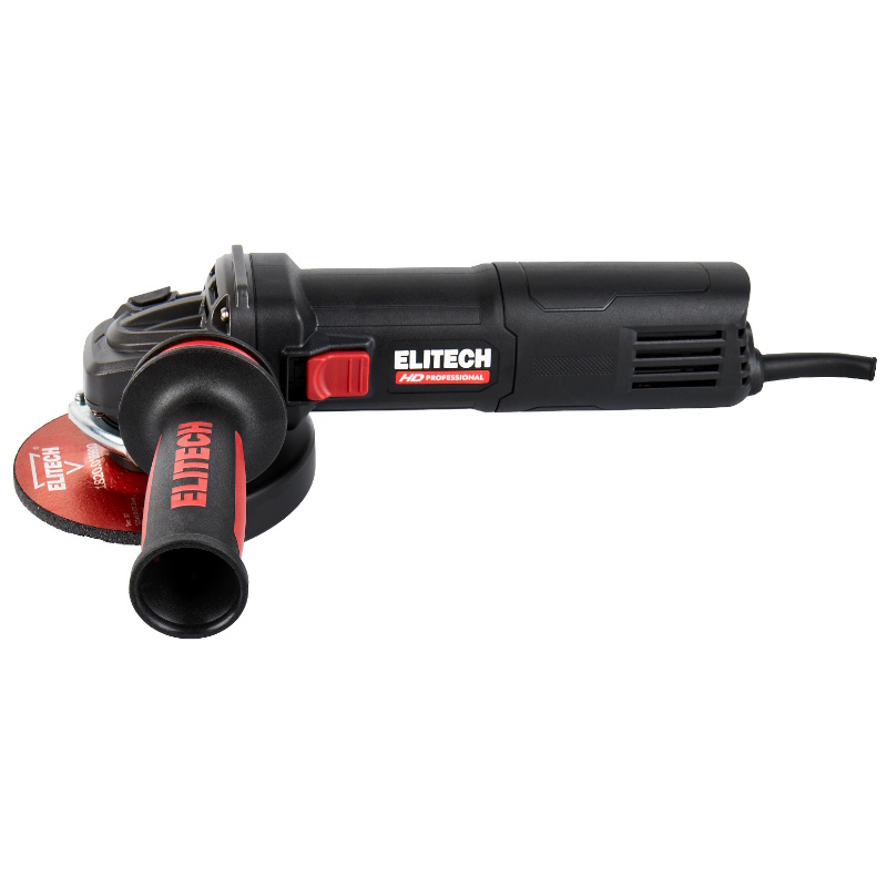 Угловая шлифмашина (болгарка) Elitech AG 1412E E2213.050.00, 125 мм, 1400 Вт, плавный пуск, регулировка оборотов в Ярославле
