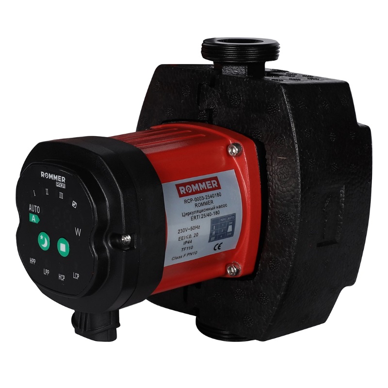 Циркуляционный насос Rommer ERTI 25/40-180 RCP-0003-2540180 с теплоизоляцией в Муроме