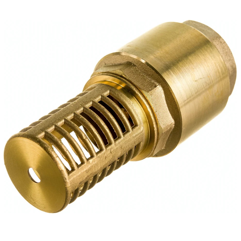 Клапан обратный с сеткой Unipump 50133, сетка - латунь, толкатель - латунь в Угличе