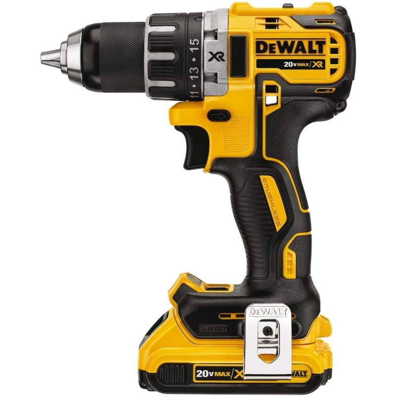 Дрель-шуруповерт аккумуляторная DeWalt DCD 791 D2 (70 Нм, 18 В, 2 АКБ 2 Ач, ЗУ, кейс) в Александрове