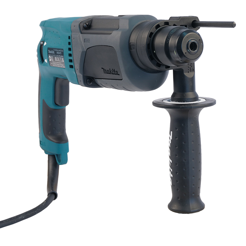 Перфоратор Makita HR 2470 патрон SDS-Plus мощность 780 Вт сверление с ударом 24 Дж вес 28 кг кейс