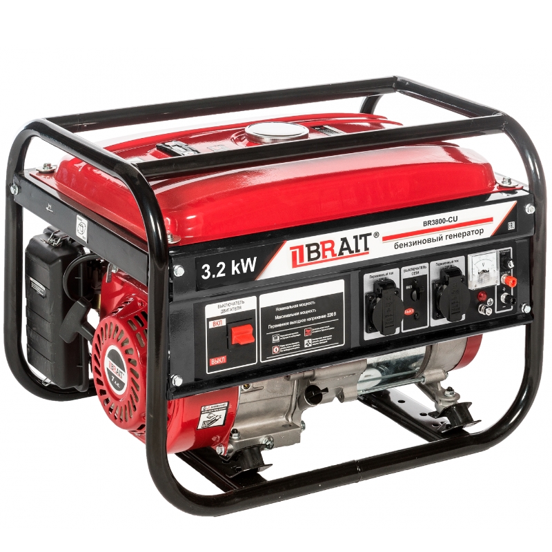 Бензиновый генератор Brait BR3800-CU, 02.01.028.029 в Иваново