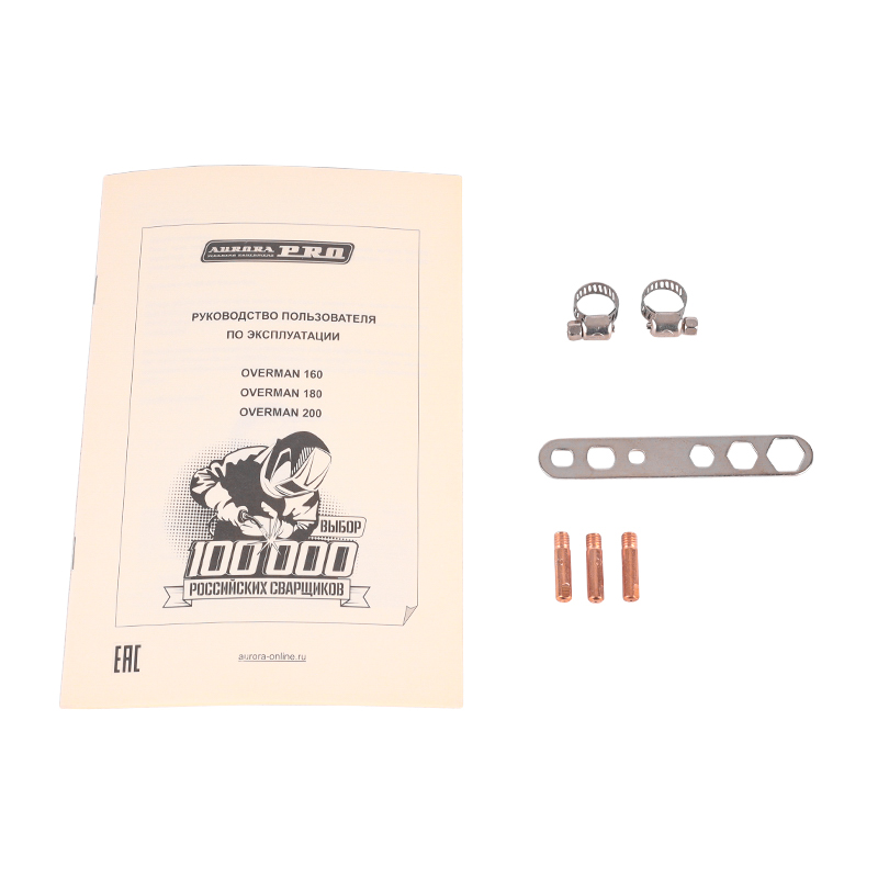 Аппарат полуавтоматической сварки Aurora Pro Overman 160 Mosfet профессиональный