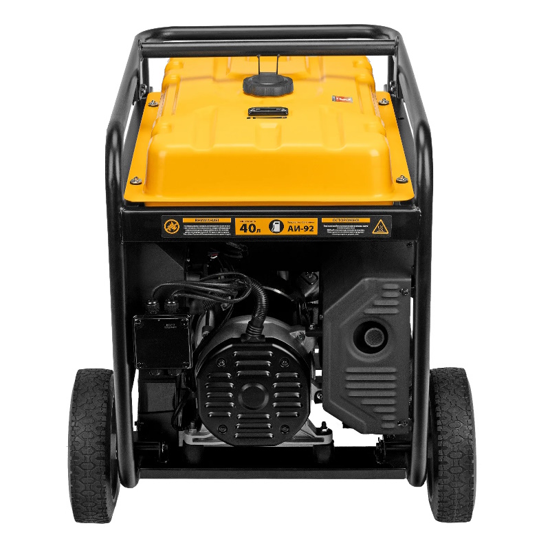 Генератор бензиновый Denzel PS-120EAD-3 946984, 12 кВт,230/400 В, 40 л, разъём ATS, электрический стартер