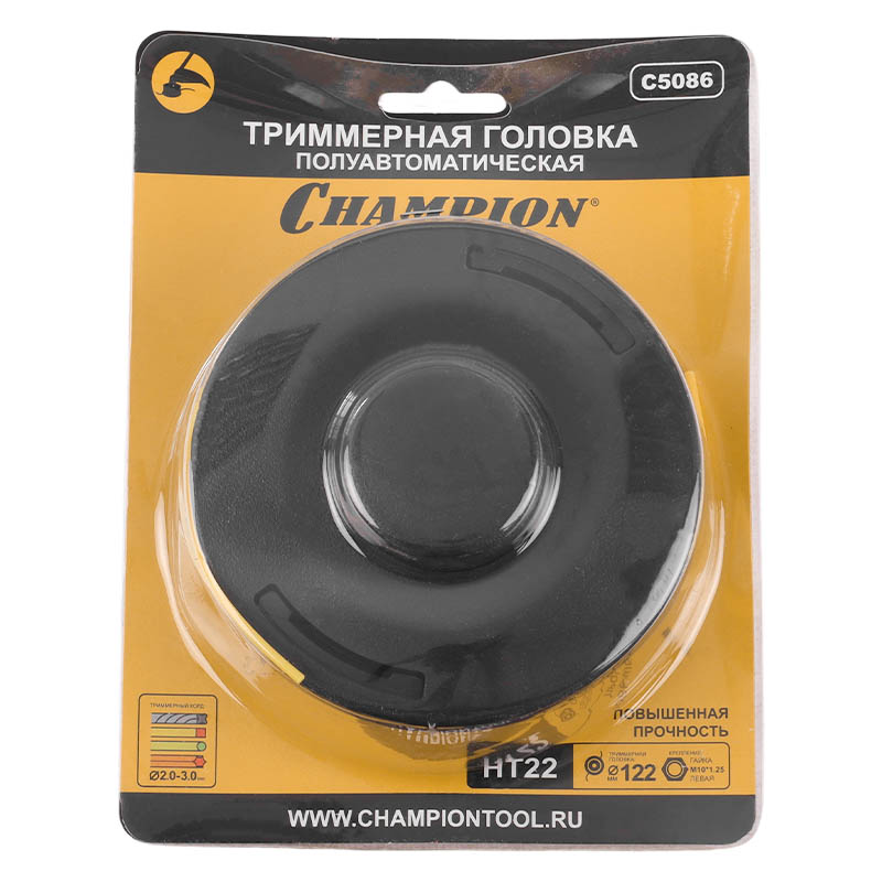 Полуавтоматическая триммерная головка Champion HT22 C5086