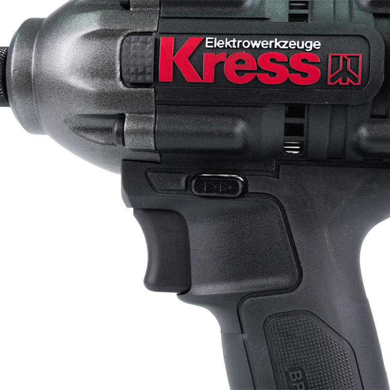 Аккумуляторный винтоверт Kress KU290 (ударный, бесщеточный, 20В, 230 Нм, вес 1.2 кг, набор принадлежностей) в Кинешме