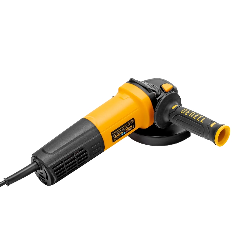 Угловая шлифмашина (болгарка) Denzel AG125-1500 26907, 125 мм, 1500 Вт, плавный пуск, регулировка оборотов в Туле
