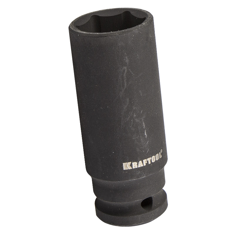 Торцовая головка Kraftool "INDUSTRIE QUALITAT"  27942-22_z01 (ударная, удлиненная (1/2"), Cr-Mo, фосфатированная, 22 мм) в Угличе
