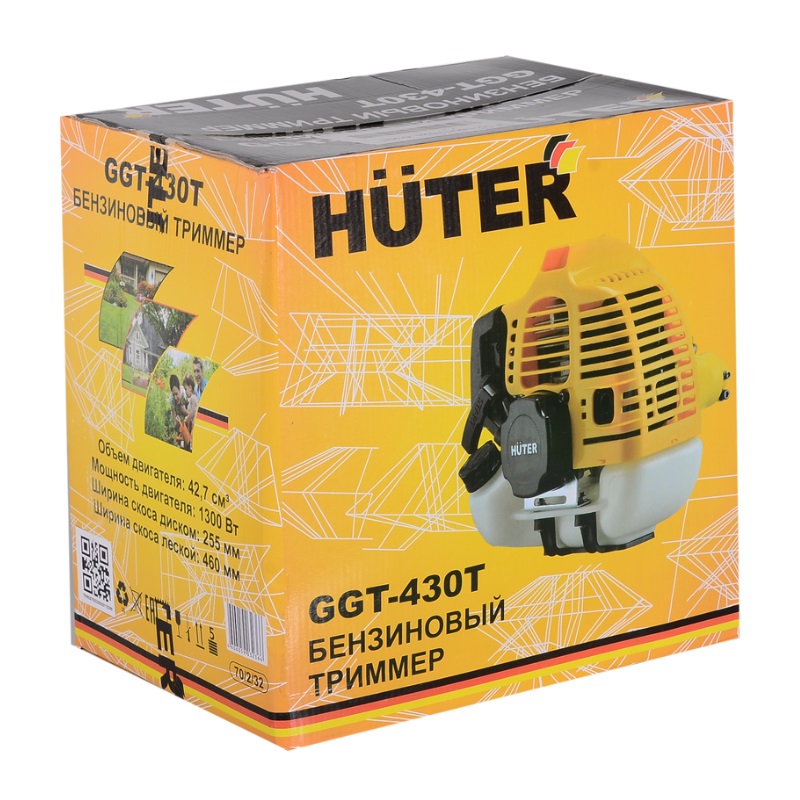Бензиновый триммер Huter GGT-430T 70/2/32