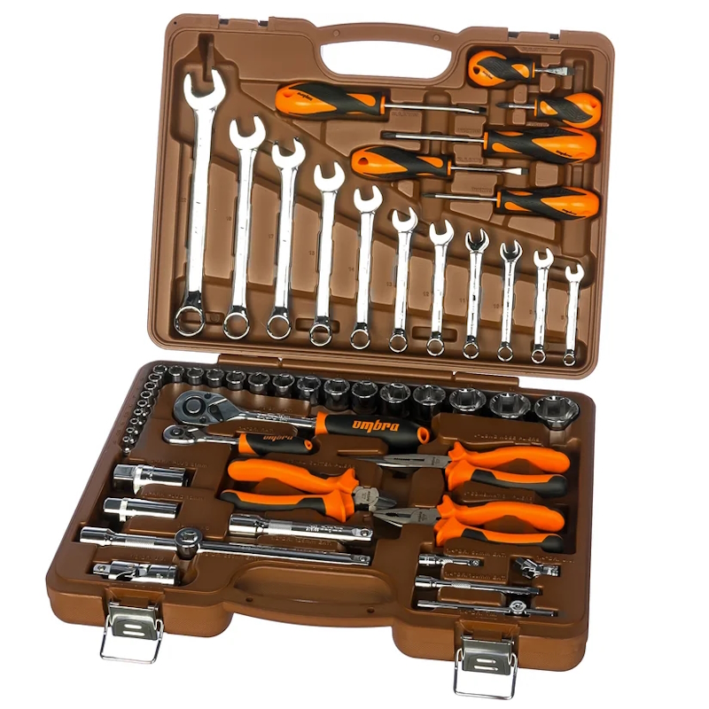 Набор инструмента Ombra OMT55S, 4-32мм 1/4" и 1/2"DR 