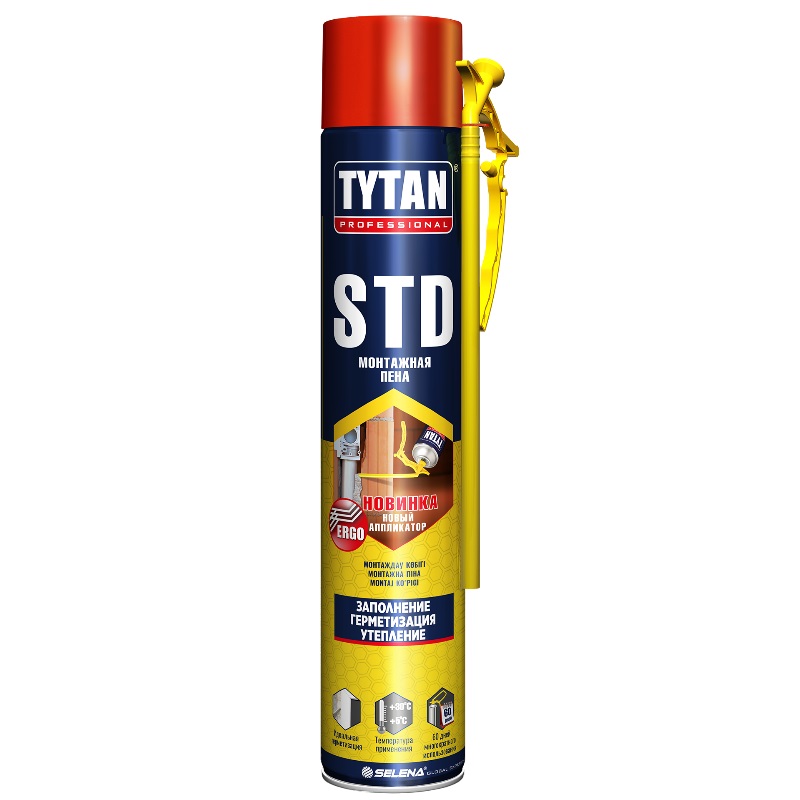 Пена монтажная профессиональная Tytan Professional STD O2, 750 мл в Иваново