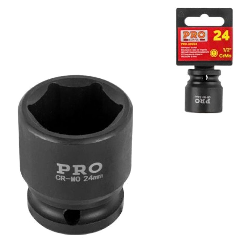 Головка ударная Pro Srartul PRO-30024, 1/2