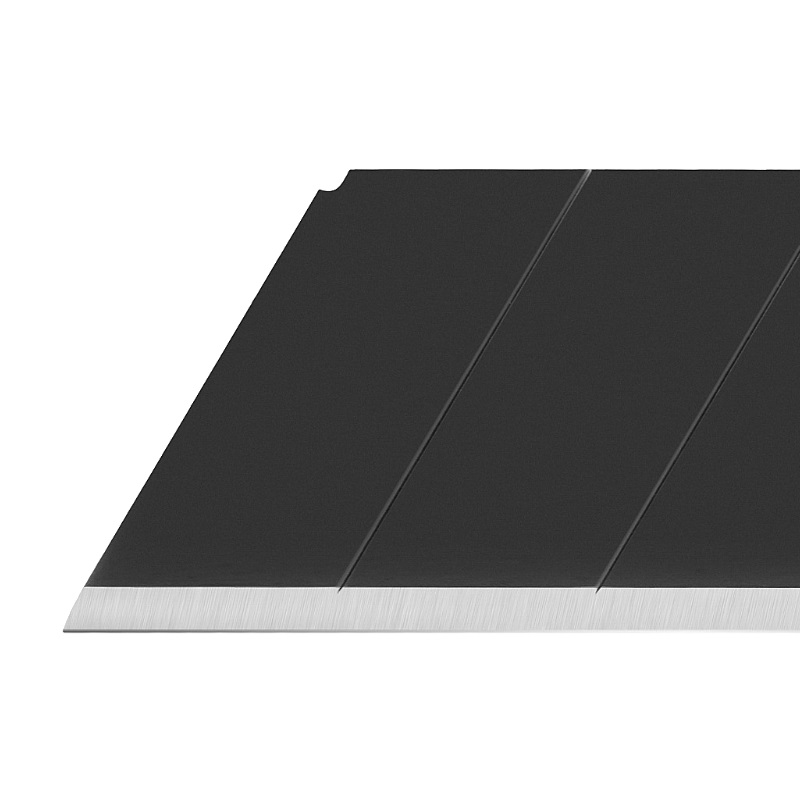 Лезвие Olfa BLACK MAX OL-LBB-50B для канцелярского ножа (8 сегментов, в упаковке 50 шт)