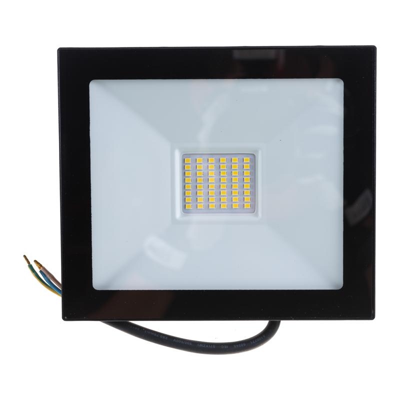 Светодиодный уличный прожектор Ionich IFLSLED-DOB-50-865-BL-IP65 1477 (IP65, 50 Вт) в Угличе
