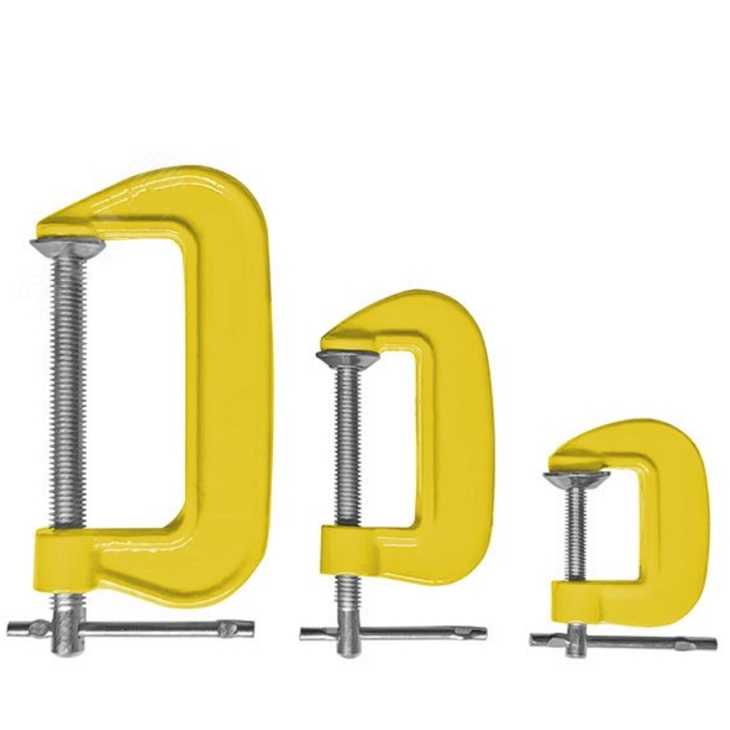 Струбцины Fit 59231, тип "G", набор 3 шт. 1", 2", 3"