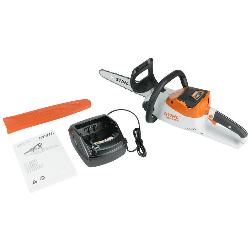 Пила цепная аккумуляторная Stihl MSA 120 C-BQ для спиливания деревьев (с АКБ и ЗУ)
