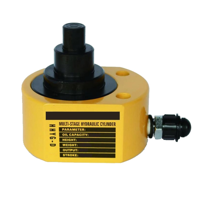 Домкрат гидравлический TOR HHYG-100D 1004679 телескопический низкий ДТ100Г69 100 т 3 уровня 34854₽