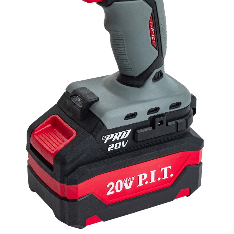 Дрель аккумуляторная P.I.T. PSB20H-13C/1 X-DRIVER (20В, 110Нм, 13мм, 2ск, 1х4Ач,ЗУ,кейс) в Угличе