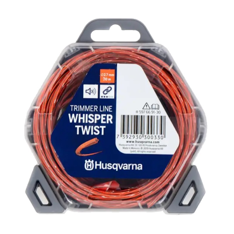 Корд триммерный Husqvarna WHISPER 5976691-30, бесшумный, 2.7/10 м в Твери