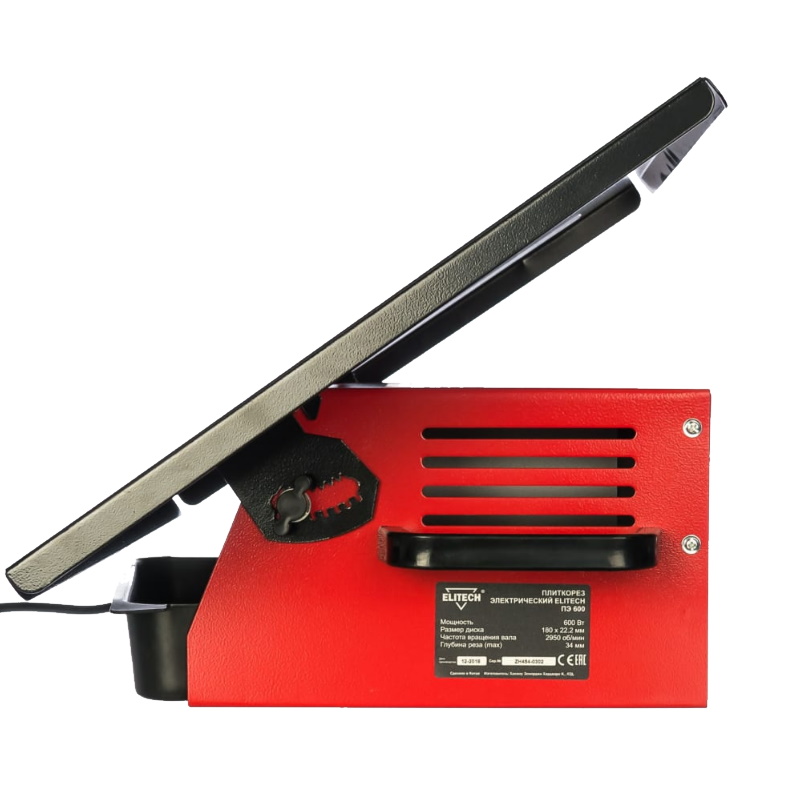 Плиткорез Elitech ПЭ 600 177156, 600Вт, 2950об\м