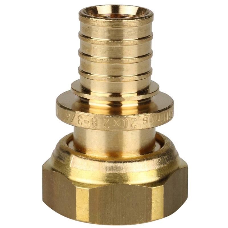 Переходник с накидной гайкой Stout SFA-0019-002034, 20xG, 3/4",  для труб из сшитого полиэтилена аксиальный в Иваново