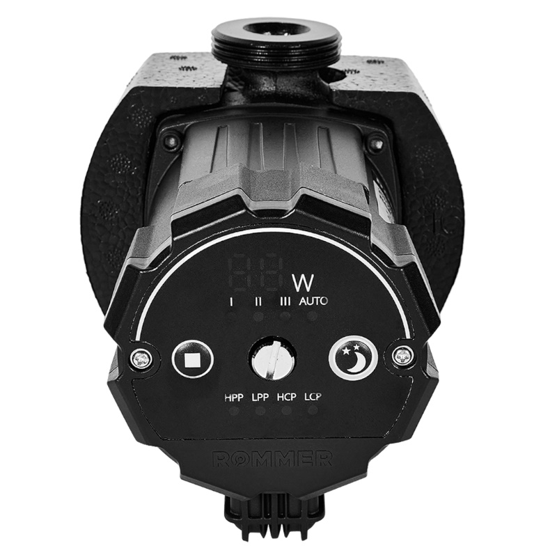 Частотный циркуляционный насос Rommer RCP-0030-2560130 PROFI, EVO 25/60-130, с гайками и теплоизоляцией в Кинешме