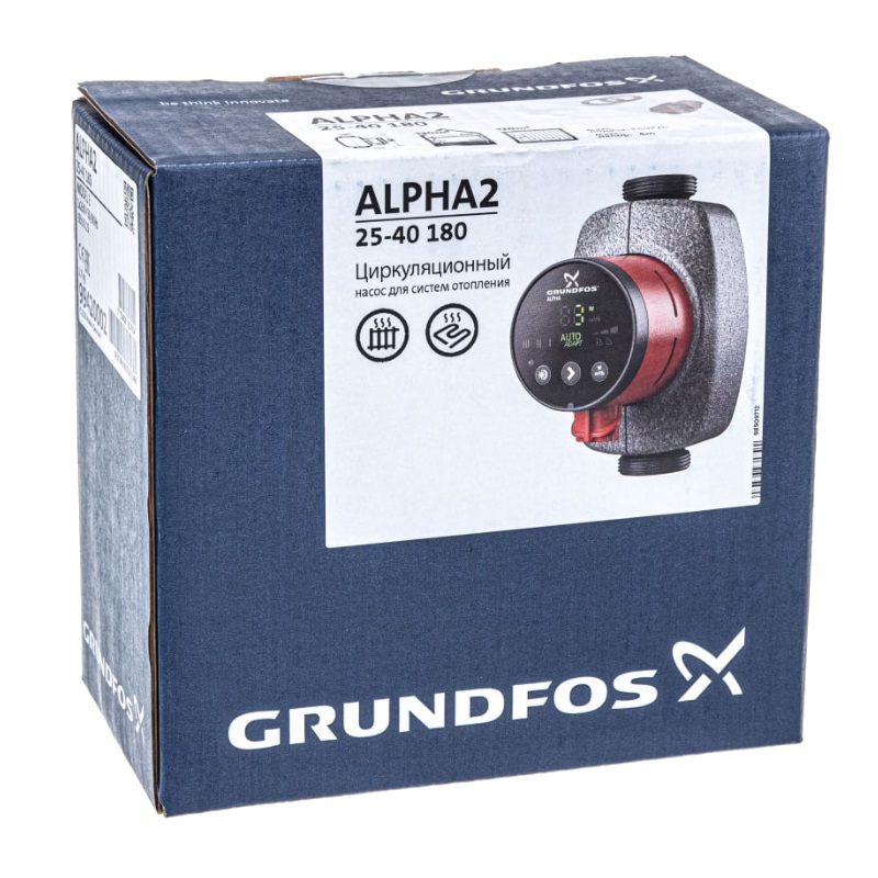 Насос циркуляционный Grundfos Alpha2 25-40/180 99420002 в Туле