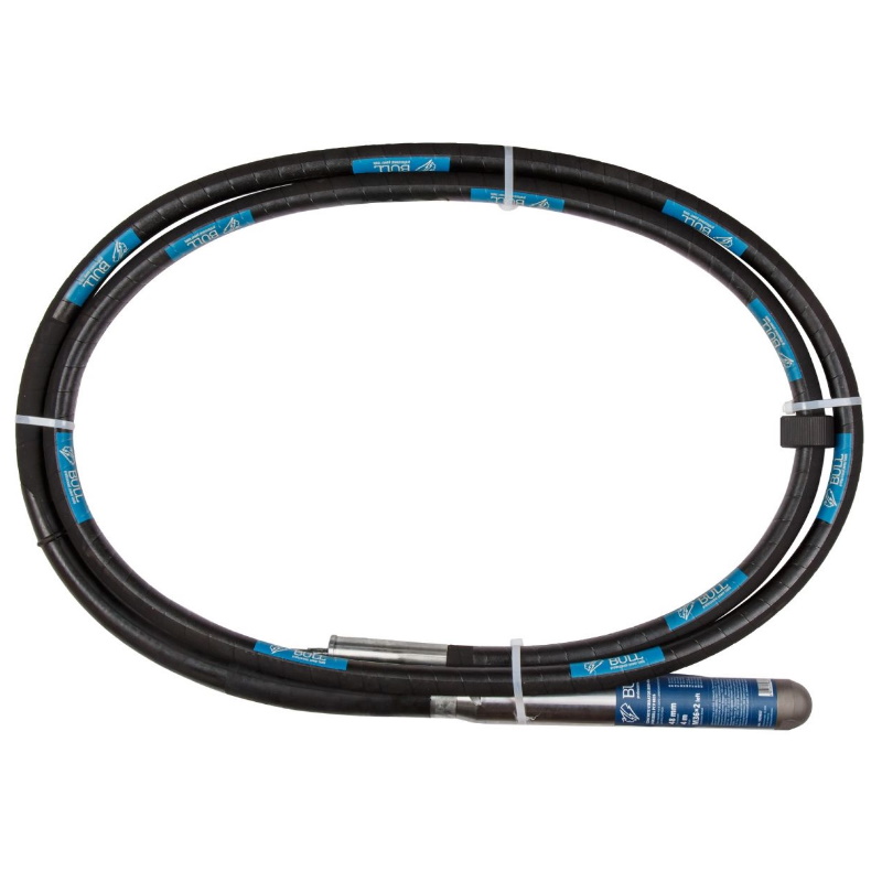 Вал гибкий Bull 1329657 4 м в сборе с вибронаконечником 48 мм для вибратора PCV 6026 19566₽