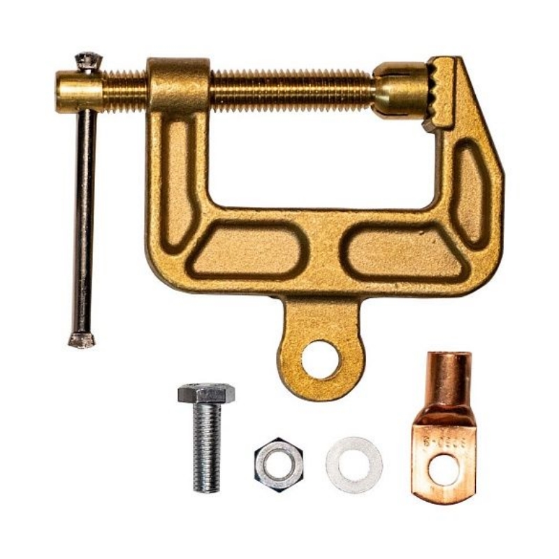 Зажим на массу Aurora C-500 38417 латунный струбцина 500А 35-70mmq 1064₽