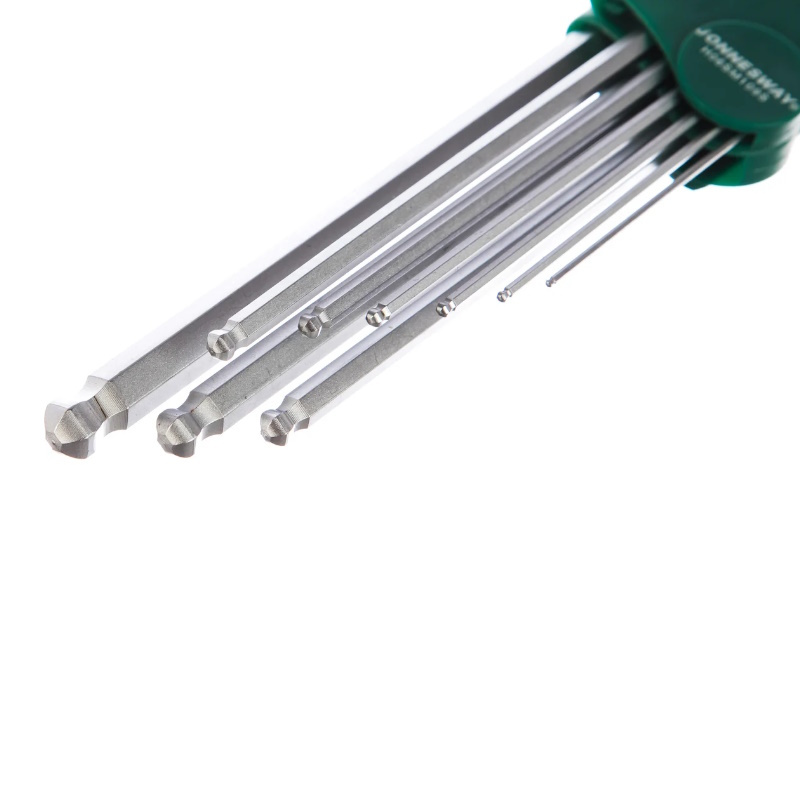 Комплект шестигранников угловых Jonnesway EXTRA LONG H06SM109S, 1,5-10мм, 9 предметов в Кинешме