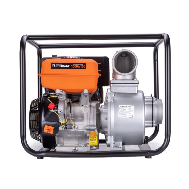 Мотопомпа бензиновая FoxWeld 1500W100 7252 в Твери