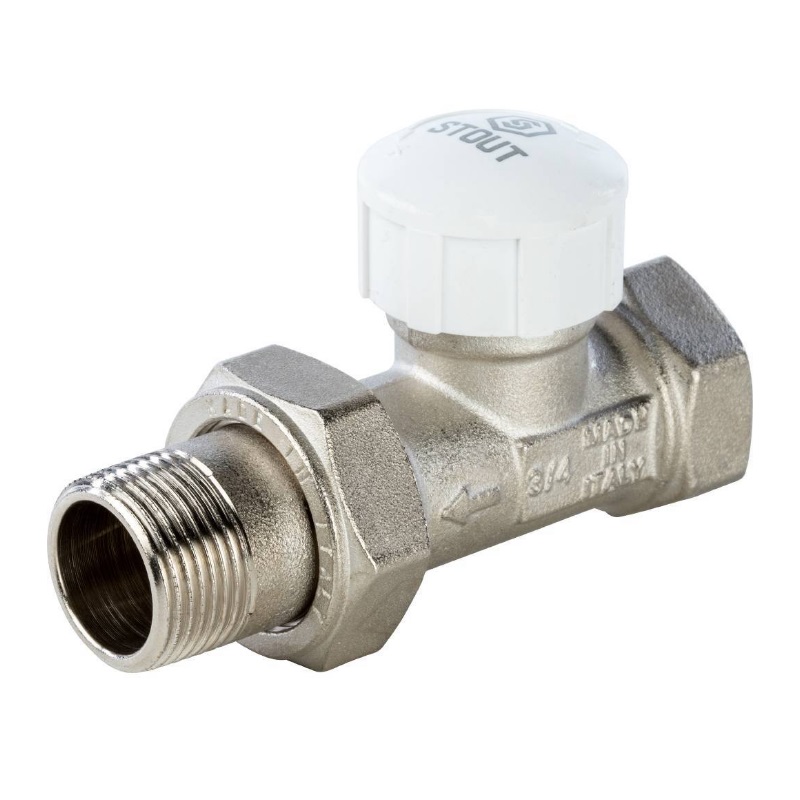 Прямой термостатический клапан Stout SVT-0003-000020, 3/4" в Кинешме