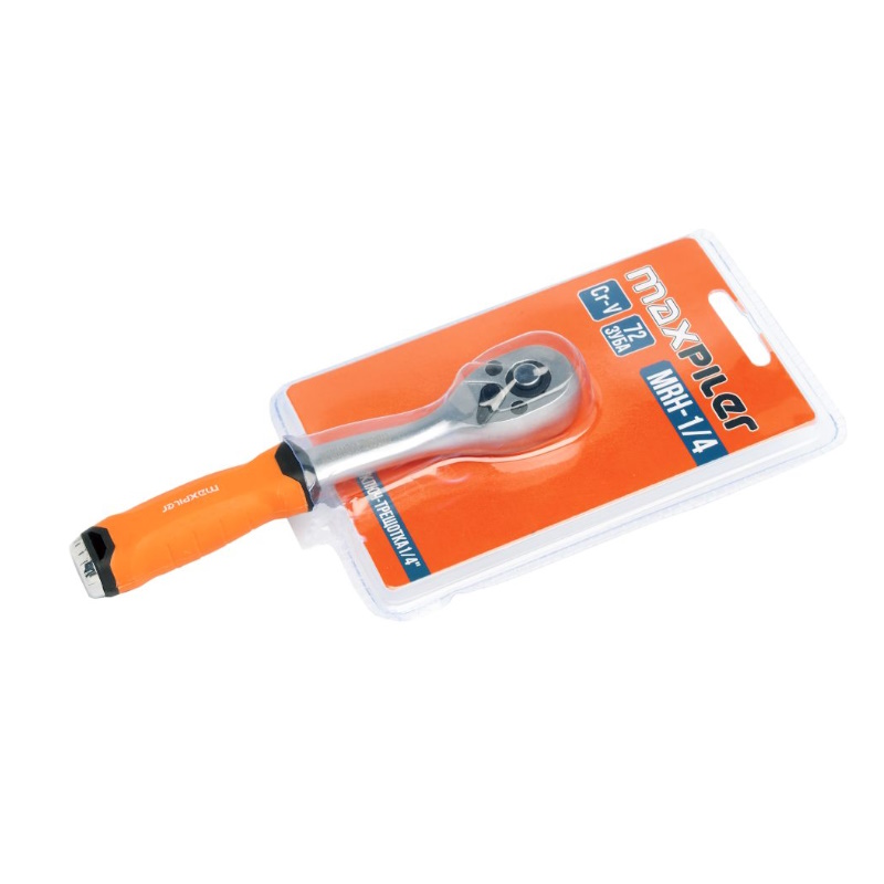 Ключ-трещотка Maxpiler MRH-1/4 (1/4", 72 зуба) в Твери