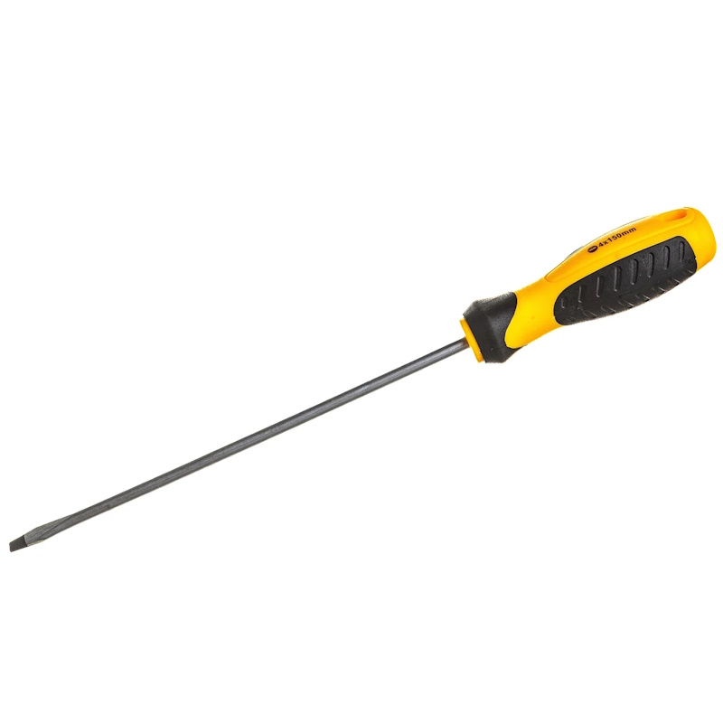 Отвертка шлицевая Sitomo 856497, SL 4х150, общ. 230мм, CrV