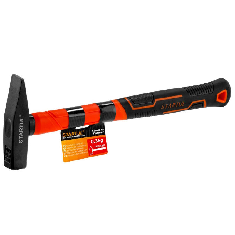 Молоток Startul STANDART ST2403-03 03кг с фиберглассовой рукояткой 330₽