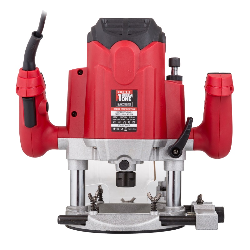 Фрезер электрический №1 NERM 2200-PRO (2200Вт, d цанги=6/8/12мм, глубина фрезерования 50мм, d фрезы 60мм) в Череповце