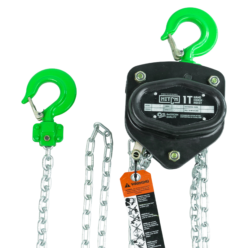Таль ручная цепная Hitch CH200-G, 1 т, высота подъема 3м