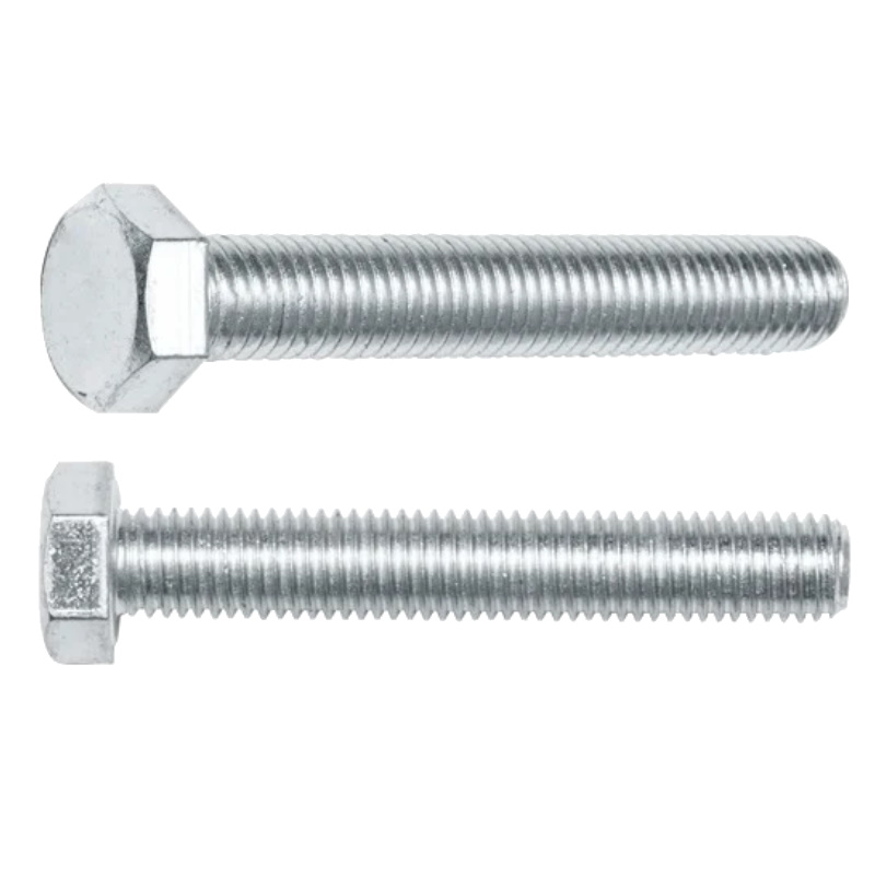 Болт Starfix SMC2-21553-10 М14х100 мм шестигранный цинк класс прочности 58 DIN 933 10 штук в картонной упаковке 357₽