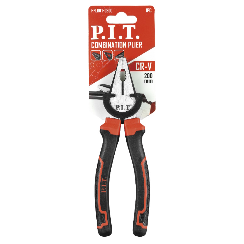 Плоскогубцы комбинированные P.I.T. HPLR01-0200, 200 мм