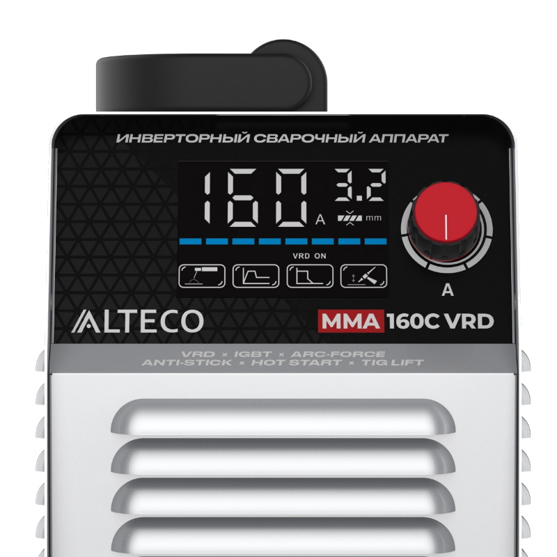 Сварочный аппарат инверторный Alteco MMA-160С VRD 70220