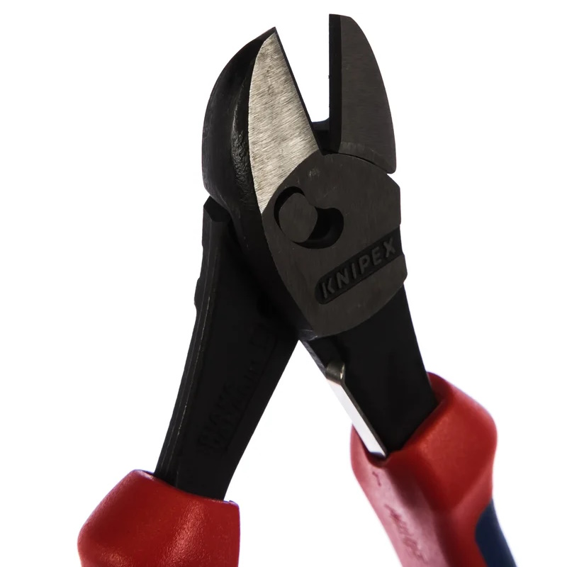Бокорезы Knipex TwinForce KN-7372180F, 180 мм, фосфатированные, 2-компонентные ручки, двойной шарнир, пружина в Переславле