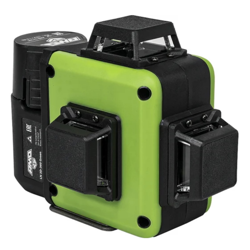 Лазерный уровень с зеленым лучом Amo LN 3D-360 Green 750158 в Иваново