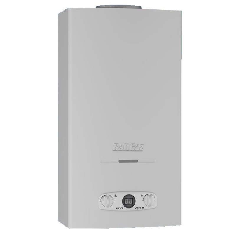 Газовая колонка Neva 4513М, серебряная в Кинешме